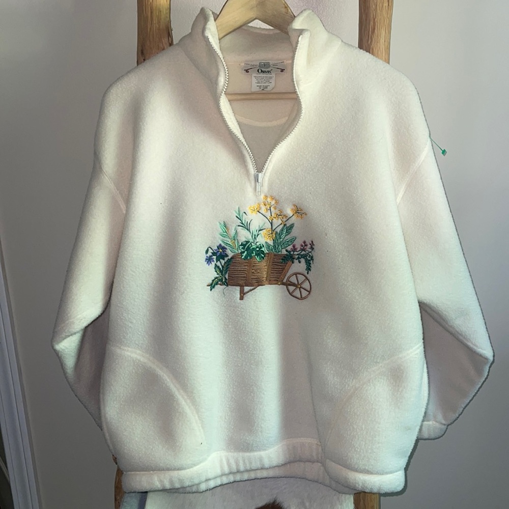 RARE Vintage 1990s Orvis Fleece Jacket